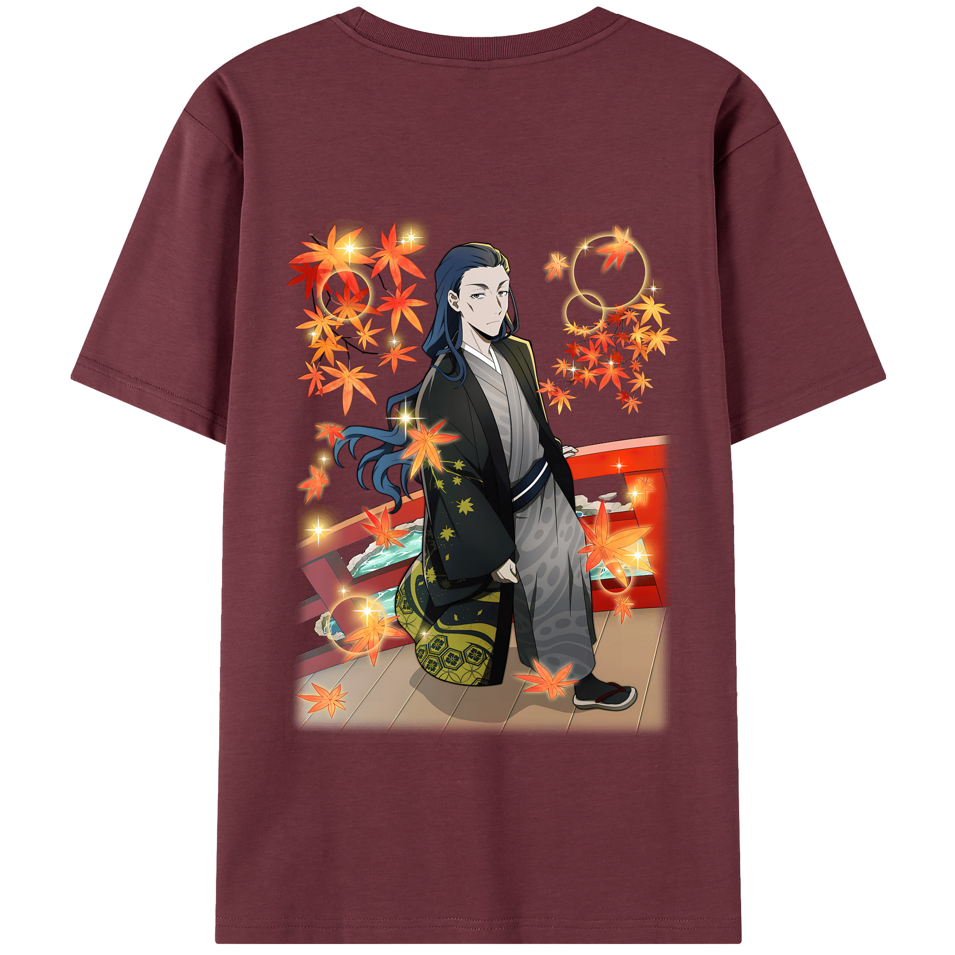 （画像用） 文豪ストレイドッグス Bungo Stray Dogs 綿100％半袖Tシャツ（背面プリント）